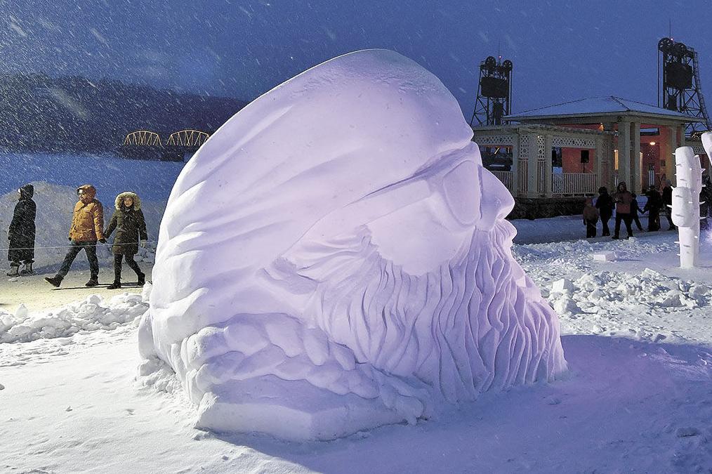 Second snow sculpting spectacle set for Stillwater